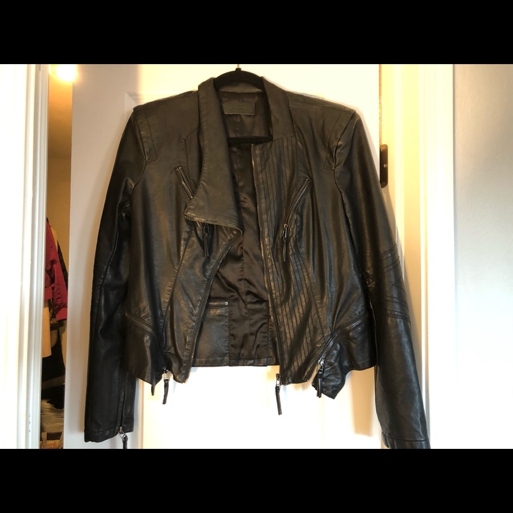 Blanknyc faux leather jacket M